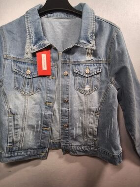 Light Blue Denim Jacket - Unbranded